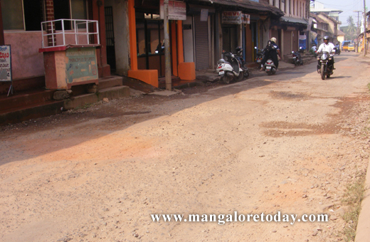 Bad condition of Mangalore Roads